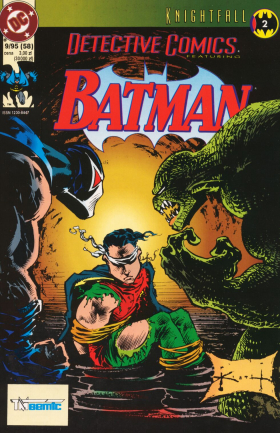 Batman 09/1995 – Knightfall - Czerwone nacięcie/Krokodyle łzy
