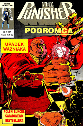 Punisher 05/1990 - Upadek Ważniaka; Wojownicy cienia: Cienie przeszłości część 5