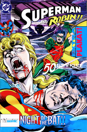 Superman 01/1995 - Nocne ataki/Kołki w pogotowiu