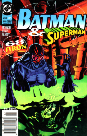 Batman & Superman 02/1998 – Black Mask: Twarz Pająka/Earth run