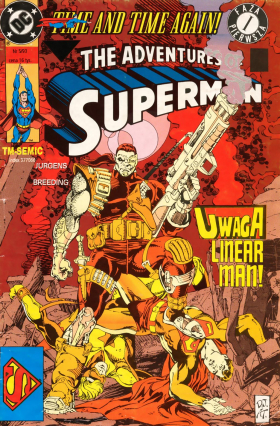 Superman 05/1993 - Time and Time Again - Nocne sekrety/The Linear-Man