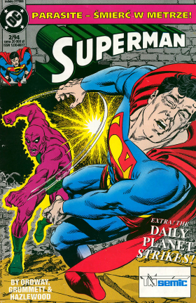 Superman 02/1994 - The Big Drain/Planeta uderza