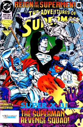 Superman 08/1996 - Rządy Supermenów - Tajna broń/Odliczanie do końca świata