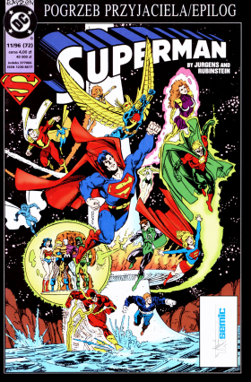 Superman 11/1996 - Na krawędzi/Czas zapłaty